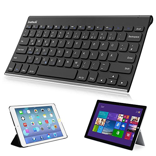 Inateck Wireless Bluetooth Tastatur schwarz - 6