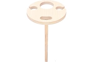 ‎ALVINLITE Tragbarer Picknicktisch für den Außenbereich, Mini-Weinregal, aus Holz, faltbar, Weintisch, Weinglashalter, Champagner-Picknicktisch, für Party-Picknicks, Strand, Camping, Indoor-Konzerte, Weinliebhab