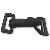 Karabinerhaken Gurtschnalle Set 20 mm Kunststoff Plastik 2, 5, 10 Stück