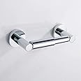 Toilet Roll Paper Holder Stainless Steel Wall Mounted Chrome Toilet Tissue Holder Bathroom Storage Traditional Pivot Towel Dispenser Bathroom Paper Tissue Storage Dispenser
