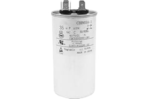 DollaTek 35uF CBB65 Capacitor Motor Running for Air Conditioner 450VAC SH 40/70/21 50/60Hz