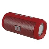 Radio FM: Sintoniza tus emisoras de radio favoritas. Fabricado en materiales de gran calidad, destaca su carcasa acabada en goma con originales colores, que protegen el altavoz para una vida más duradera.