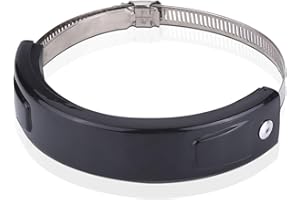 EQULUP Protection Universelle pour Pot D'échappement Moto Protection Résistante à L'usure pour Pot D'échappement Conduite Sécuritaire 100 à 140 mm Protection Ronde pour Pot D'échappement de Moto