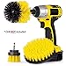 Produktbild Wisfruit Drill Brush Attachment Set, Power Scrubber Brush 3 Pack kit - All Purpose Cleaner Scrubbing Brushes for Bathroom Surface, Grout, Tile, Kitchen, Auto,Boat Fiberglass(Yellow)