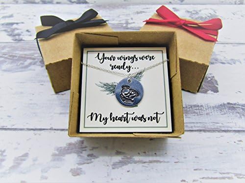 Angel Baby, Heartfelt Pendant Necklace