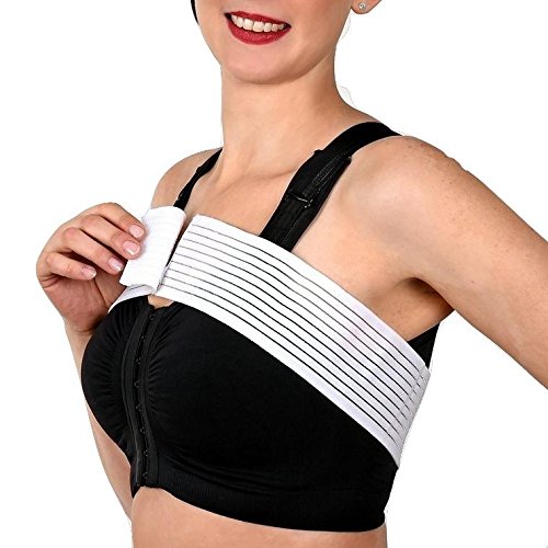 Preisvergleich Produktbild Stuttgarter Band Stuttgarter Gürtel Brustband Brustgürtel Kompressionsband Einheitsgröße 65-115 cm Weiß
