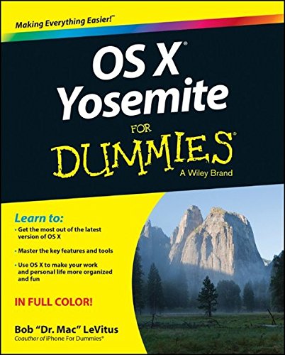 Download OS X Yosemite for Dummies (For Dummies Series)