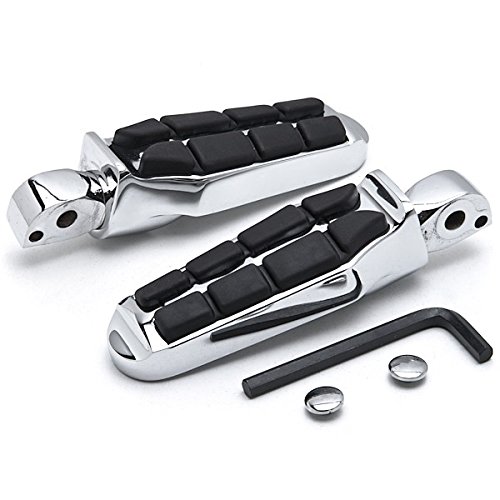 Rider Rear Passenger Footrests Foot Pegs Motor Foot Rests 2PCS Fit For Suzuki Marauder 800 1997 1998 1999 2000 2001 2002 2003 2004