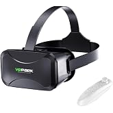 Microcase VRPARK V7 3D Virtual Reality Glasses + VR Wireless Bluetooth Control-AL4749