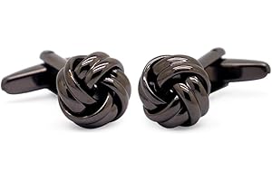 HONEY BEAR Herren Manschettenknöpfe Hochzeit Lieben Knoten Cufflinks