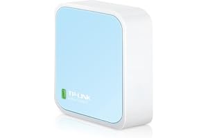 TP-Link TL-WR802N N300 WLAN Nano Router (bärbar, åtkomstpunkt, TV-adapter, repeater, router, klient, 300 Mbit/s (2,4 GHz), me