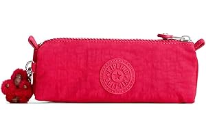 Kipling FREEDOM Étui à crayons de taille moyenne, pochettes, étuis, True Pink (Rose)