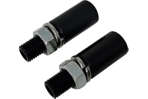 SIMDA PRO Przedłużacz kierunkowskazów motocyklowych, adapter M8, czarny, na 2 kierunkowskazy