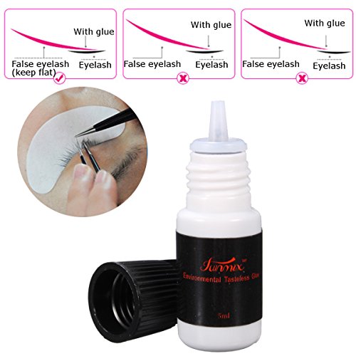 Wimpernkleber, LuckyFine Kein Geruch Keine Stimulation Profi Wimpernkleber Eyelash Extensions Glue - 2