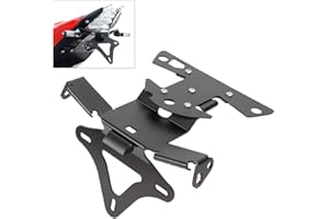 GZYF Support de plaque d'immatriculation pour moto BMW S1000RR/S1000R/HP4 2010-2017