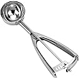 Ice Cream Scoop, Cookie Scoop, 18/8 Stainless Steel, Cookie Scoops for Baking, 5.3Tbsp/80ml/2.7oz Cookie Dough Scoop, Ice Cream Scooper with Trigger Release, Cookie Scooper for Baking