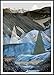Produktbild INCADO" Geomaniac Basecamp Poster Print-Kunstdruck-mit Rahmen, Aluminiumrahmen, Mehrfarbig, 50 x 70 x 2 cm