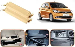 Auto Pearl Car Seat Gap Filler for Tiago (Set of 2)