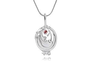 Zaky The Vampire Halskette Ringe Verschiedene Sets Vampir Cosplay Schmuck Elena Gilbert Öffnung Eisenkraut Medaillon Anhänger Halskette (B)