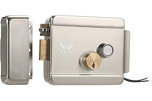 Serrure intelligente,ERYUE WAFU serrure de porte électrique intelligente serrure métallique électrique sécurisée serrure de porte électronique contrôle d'accès de porte pour l'entrepôt d'appartement