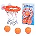 Produktbild Youth Union Badespielzeug Basketballkorb Spielset für Kinder & Kleinkinder, Badewanne Schießen Spiel mit 3 Kugeln für kleine Jungen und Mädchen ab 3 Jahren