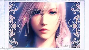 Poster Villa Final Fantasy XIII Game Girl Final Fantasy XIII Lightning Video Game Matte Finish Paper Poster Print (Multicolor) PV-1014