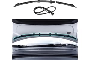 PACEWALKER for Tesla Model 3 Accessories Front Hood Weather Strip Rubber Seal Protector Guard Strip for Tesla Model 3 Front Hood Dust Proof Seal Strip