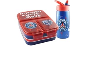 DYNASTRIB Paris Saint-Germain - P30203 - set 2 pcs - boîte à goûter compartimentée - gourde