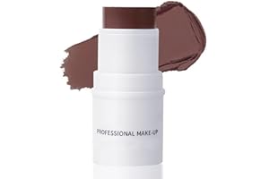 Boobeen Multi Stick - Bronzer Highlighter Blush Stick, Cream Blush Contour Highlighter Makeup Stick Waterproof, Face Brightens & Shades Pen for All Skin, Easy To Use