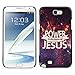 Produktbild DREAMCASE Bibelzitate Bild Hart Handy Schutzhülle Schutz Schale Case Cover Etui für SAMSUNG GALAXY NOTE II 2 N7100 - Macht im Namen von Jesus