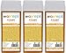 WAXEPIL *Natural Honey* for NORMAL SKIN, THICKER, DARKER and RESISTANT Hair - Professional Wax Roll-on Refill / Roller Cartridge / for Warm Hair Removal – 100ml