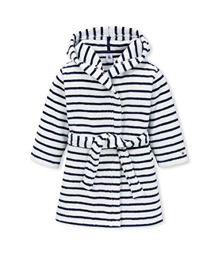 Preisvergleich Produktbild Petit Bateau Jungen Bademantel Peignoir_1619383, Mehrfarbig (Lait / Medieval 83), 104 (Herstellergröße: 4ans / 104cm)