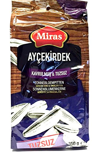 Preisvergleich Produktbild Miras geröstete Sonnenblumenkerne (ungesalzen) 350g *NEU*