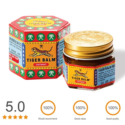 1 x 100% Genuine Red Tiger Balm - 9ml
