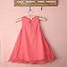 Baby Kids Girls Princess Solid Flower Sleeveless Tulle Party Dress