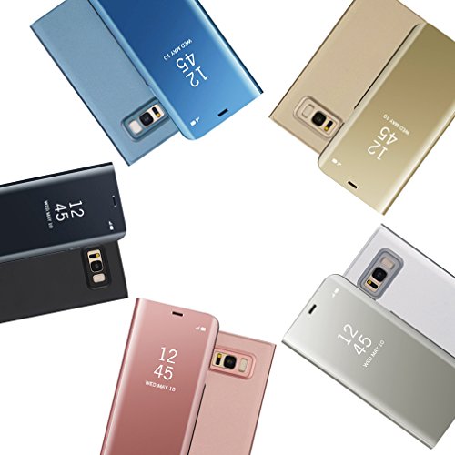 Funda Samsung S8 Clear View Standing Cover Aursen Carcasa Case para Samsung Galaxy S8 color oro rosa reviews Funda Samsung S8 Clear View Standing Cover Aursen Carcasa Case para Samsung Galaxy S8 color oro rosa