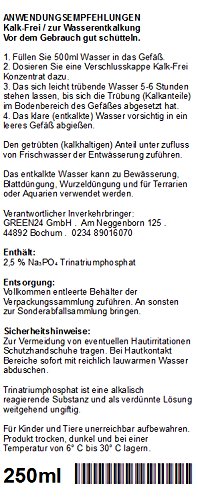 Entkalker Anti-Kalk – kalkfreies und weiches Wasser für Pflanzen, Aquarien und Brunnen – Tropenwald - 4
