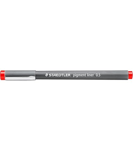 Staedtler 308 pigment fineliner zwart 0.05 t/m 1.2 mm - Teken en Schilder Shop
