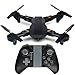 Produktbild Drohne Faltbare RC Drone mit 5MP HD Kamera 720 P Wifi Live Video 2 4 Ghz 6 Achsen Gyro Quadcopter mit Höhe Halten Headless Modus und 3D Flips (senden: VR Gläser),1Battery