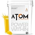 Asitis Nutrition Atom Whey Protein 4Kg | 27G Protein | Isolate & Concentrate | Mango Fusion | Usa Labdoor Certified | With Digestive Enzymes For Better Absorption