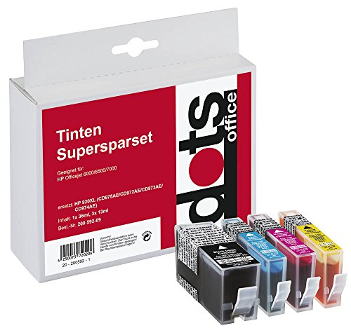 Preisvergleich Produktbild DOTS TINTEN ERS.HP 920XL BKCMY (1717,0055-DOTS)