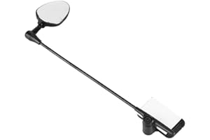 Starbun Vista Posterior de la Bici, Negro del Casco de Ciclista Espejo retrovisor Moto Espejos retrovisores Ciclismo Accesorios for Motocicleta de la Bicicleta