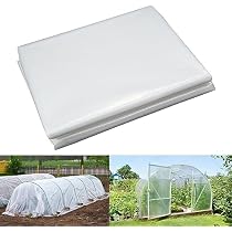 Film De Serre Provarm 6-10m - Transparent Et Résistant Aux UV - Protection 10 Ans - Pour Jardins Et Cultures