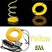 Produktbild SODIAL (R) 5M Flexible EL Wire Neon-LED-Auto-Licht-Party Rope Tube + 12V Wechselrichter - Gelb