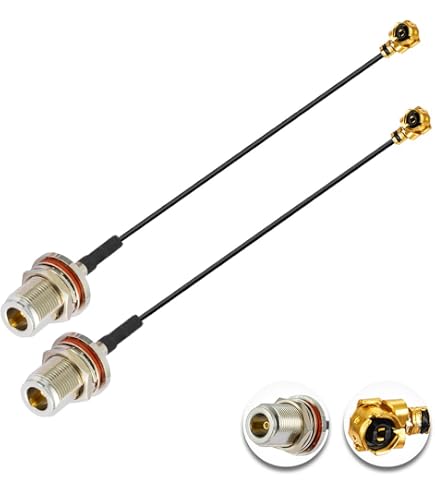 Cavo Coassiale U.FL A SMA Femmina 10/25 Cm - Per Schede WiFi, Router, Adattatori PCI Express