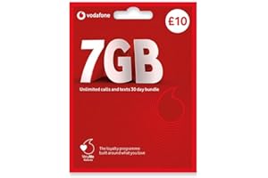 5x Vodafone PAYG Pay As You Go Sim Card