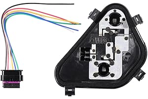 YUCKMZ Rücklicht Lampe Panel Sockel mit Stecker Hinten Links Kompatibel mit BMW 3er 316 320 328 F30 F35 2013-2015 63217313043