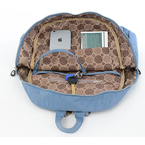 Outreo Rucksack Leichter Schultaschen Damen Schulrucksack Rucksäcke Wasserdicht Schul Daypack Lässige Tasche Reisetasche Backpack für Sport - 4