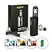 Produktbild Aspire Speeder Kit 200 Watt, inkl. Athos Verdampfer 4 ml + 2 x 18650 Akku (je 2500 mAh) und 3 x 10 ml SC Liquid (nikotinfrei) E-Zigaretten-Set, E-Zigarette, E-Shisha (schwarz)