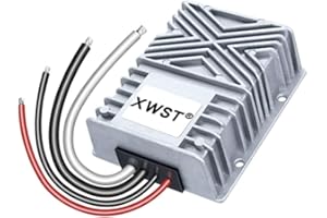 XWST Buck Convertitore DC-DC 3648V a 24V 55A 1320W Modulo Regolatore di Tensione 30-60V a 24V Convertitore di Tensione Riduttore Modulo di Alimentazione Trasformatore